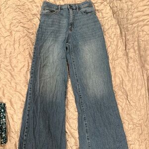 Classic Wide Leg Jeans